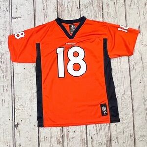 Boys Kids Peyton Manning Denver Broncos NFL Football Sports Jersey